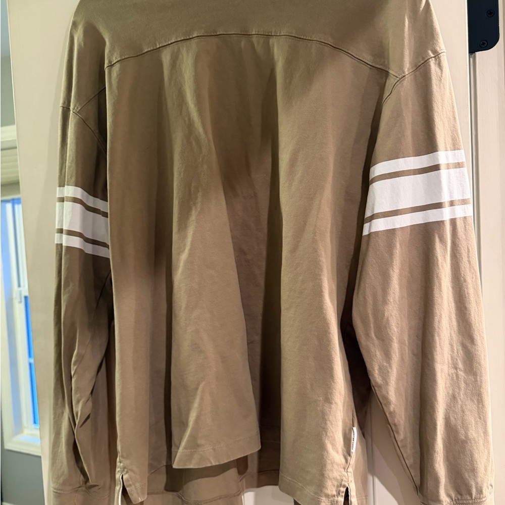 American Eagle Outfitters Brown Long Sleeve Top